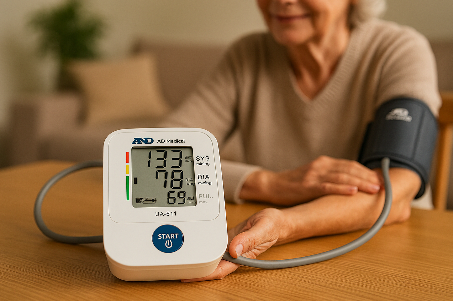 A&D Medical UA-611 Blood Pressure Monitor Clinically Validated - 5 year warranty NHS supplier
