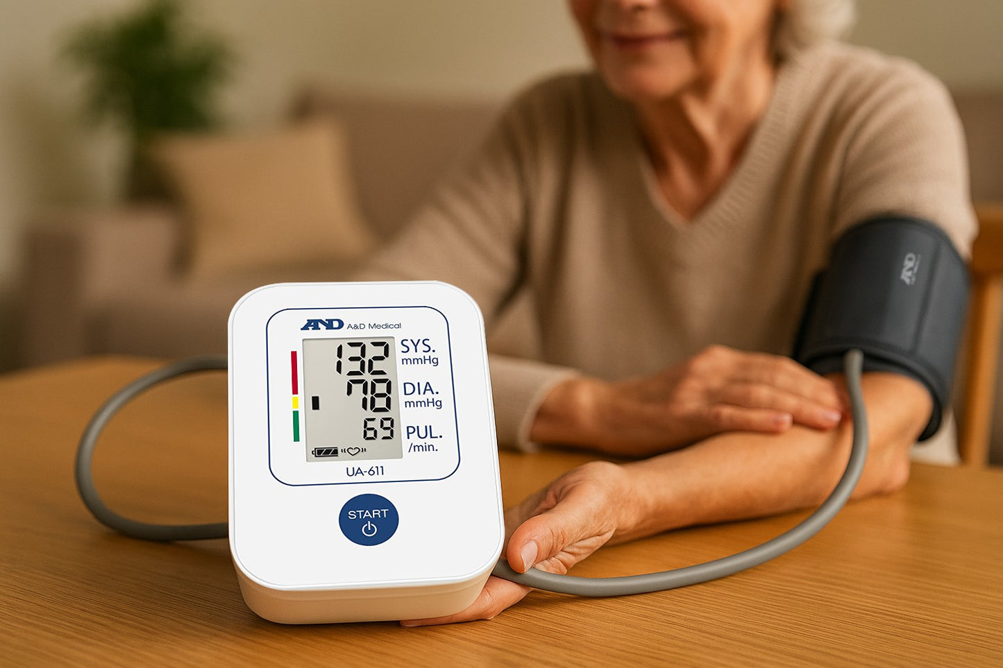 A&D Medical UA-611 Blood Pressure Monitor Clinically Validated - 5 year warranty NHS supplier