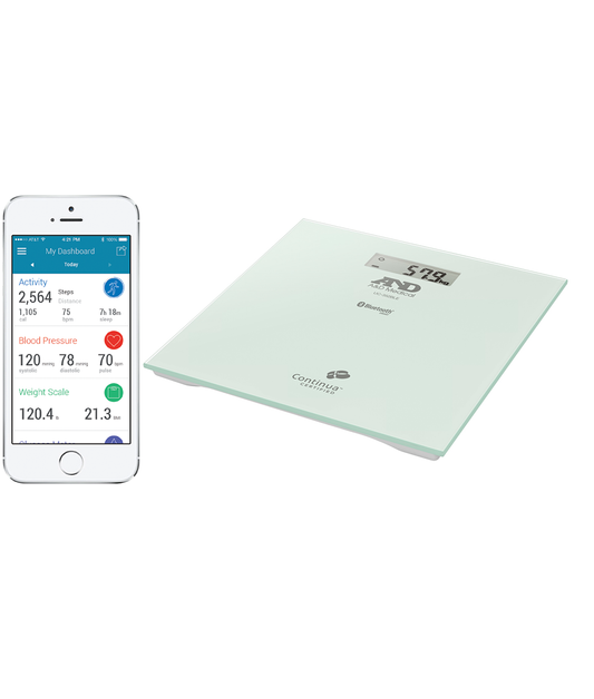 A&D Medical UC-352BLE Bluetooth Connected Smart Scale