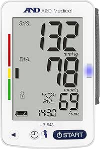 A&D Medical UB-543 Wrist Blood Pressure Monitor