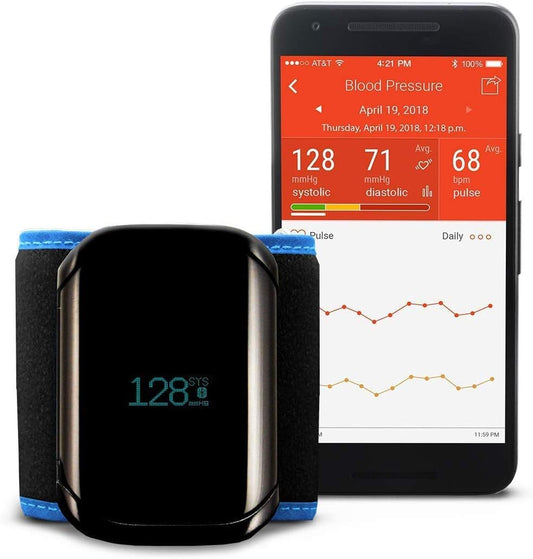 A&D Medical UB-1100BLE Bluetooth Wrist Blood Pressure Monitor with Atrial Fibrillation Screening