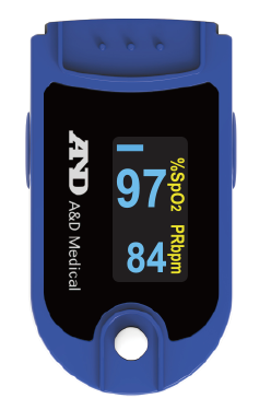 pulse oximeter, A&D Medical, pulse ox, oxygen saturation, pulse oxygen