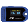 pulse oximeter, A&D Medical, pulse ox, oxygen saturation, pulse oxygen